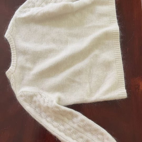 Petite Studio White Mohair sweater - Picture 2 of 2